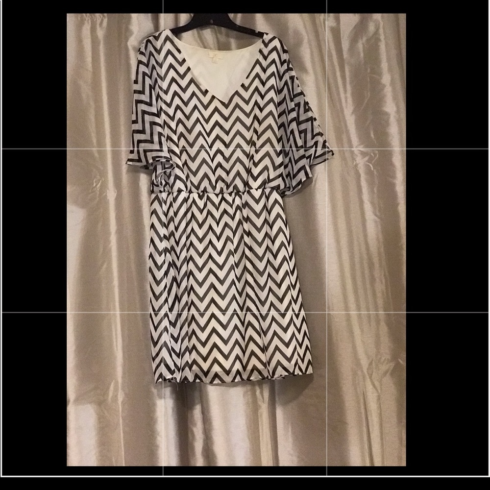 Dress Chevron print